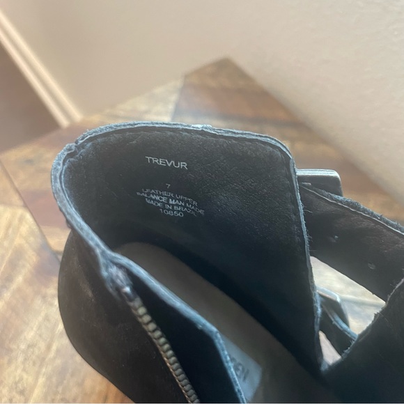 Steve Madden Trevur Black Suede Size 7 - Picture 7 of 9